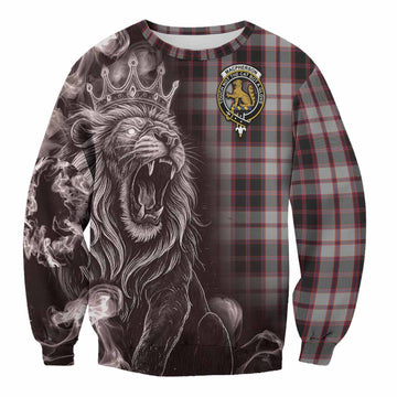 MacPherson (McPherson) Tartan Sweatshirt Roaring Lion Heritage
