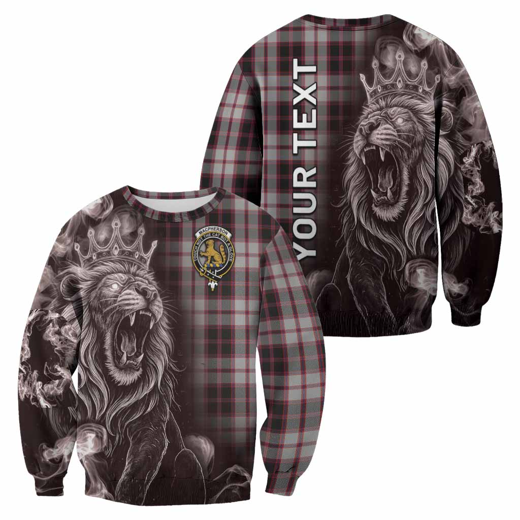 MacPherson (McPherson) Tartan Sweatshirt Roaring Lion Heritage