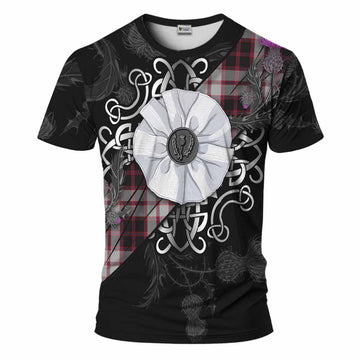 MacPherson (McPherson) Tartan T-Shirt Jacobite White Rose Kid's Shirt - Tartan Vibes Clothing
