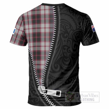 MacPherson (McPherson) Tartan T-Shirt New Zealand Pattern Unique Zipper Stylized