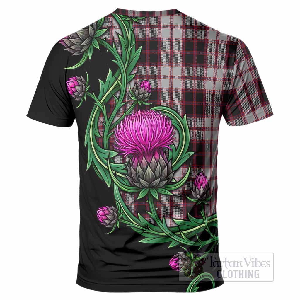 MacPherson (McPherson) Tartan T-Shirt Resilient Scottish Thistle - Tartan Vibes Clothing