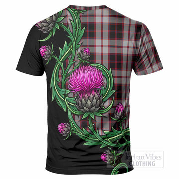 MacPherson (McPherson) Tartan T-Shirt Resilient Scottish Thistle - Tartan Vibes Clothing