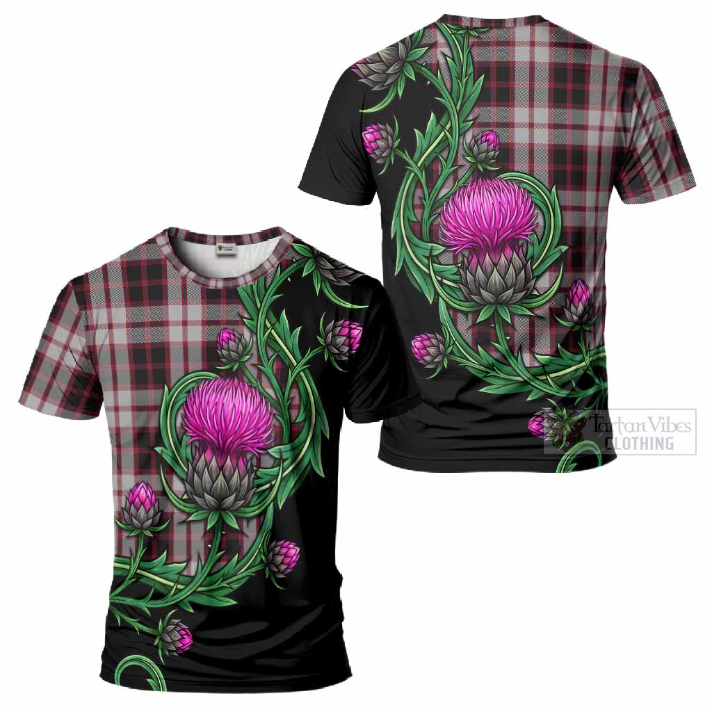 MacPherson (McPherson) Tartan T-Shirt Resilient Scottish Thistle - Tartan Vibes Clothing
