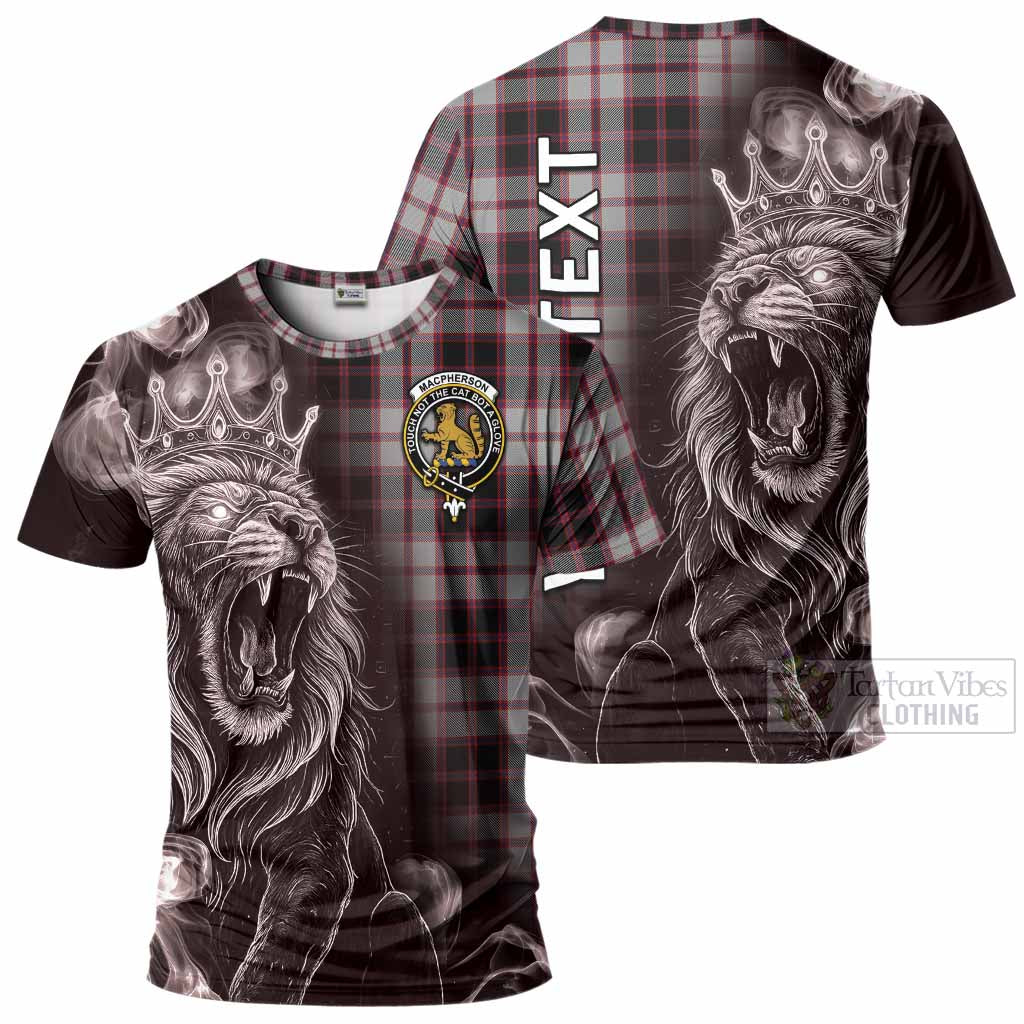 MacPherson (McPherson) Tartan T-Shirt Roaring Lion Heritage