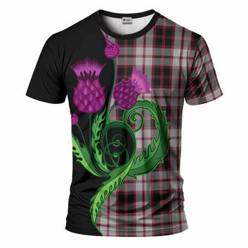 MacPherson (McPherson) Tartan T-Shirt Traditional Scottish Thistle