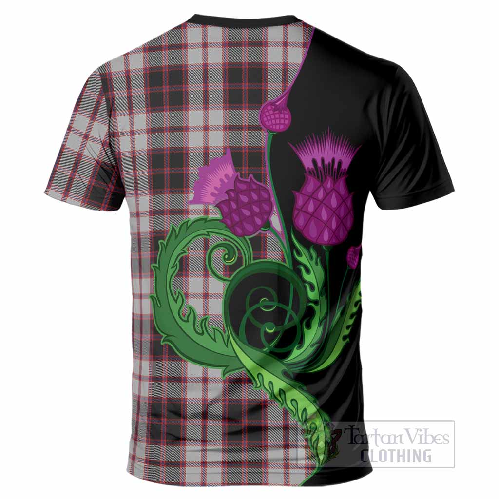 MacPherson (McPherson) Tartan T-Shirt Traditional Scottish Thistle