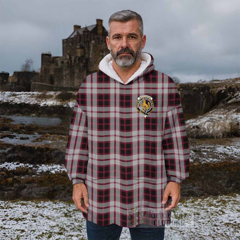 MacPherson (McPherson) Tartan Wearable Blanket with Family Crest - Tartan Vibes Clothing