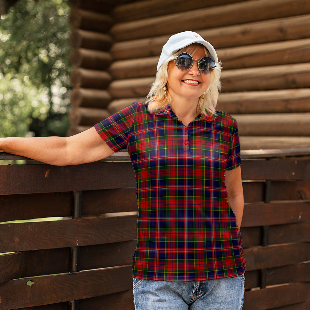 macpherson-modern-tartan-polo-shirt-for-women