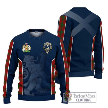 MacQuarrie (McQuarrie) Tartan Ugly Sweater with Family Crest and Lion Rampant Vibes Sport Style