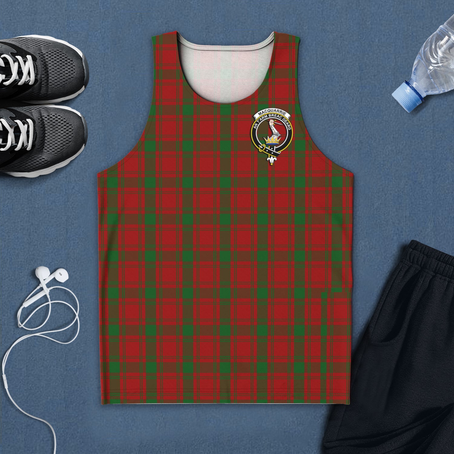macquarrie-tartan-mens-tank-top-with-family-crest
