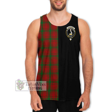 MacQuarrie (McQuarrie) Tartan Men's Tank Top with Family Crest and Half Of Me Style