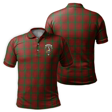 MacQuarrie (McQuarrie) Tartan Men's Polo Shirt with Family Crest