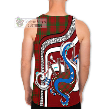 MacQuarrie (McQuarrie) Tartan Men's Tank Top with Epic Bagpipe Style