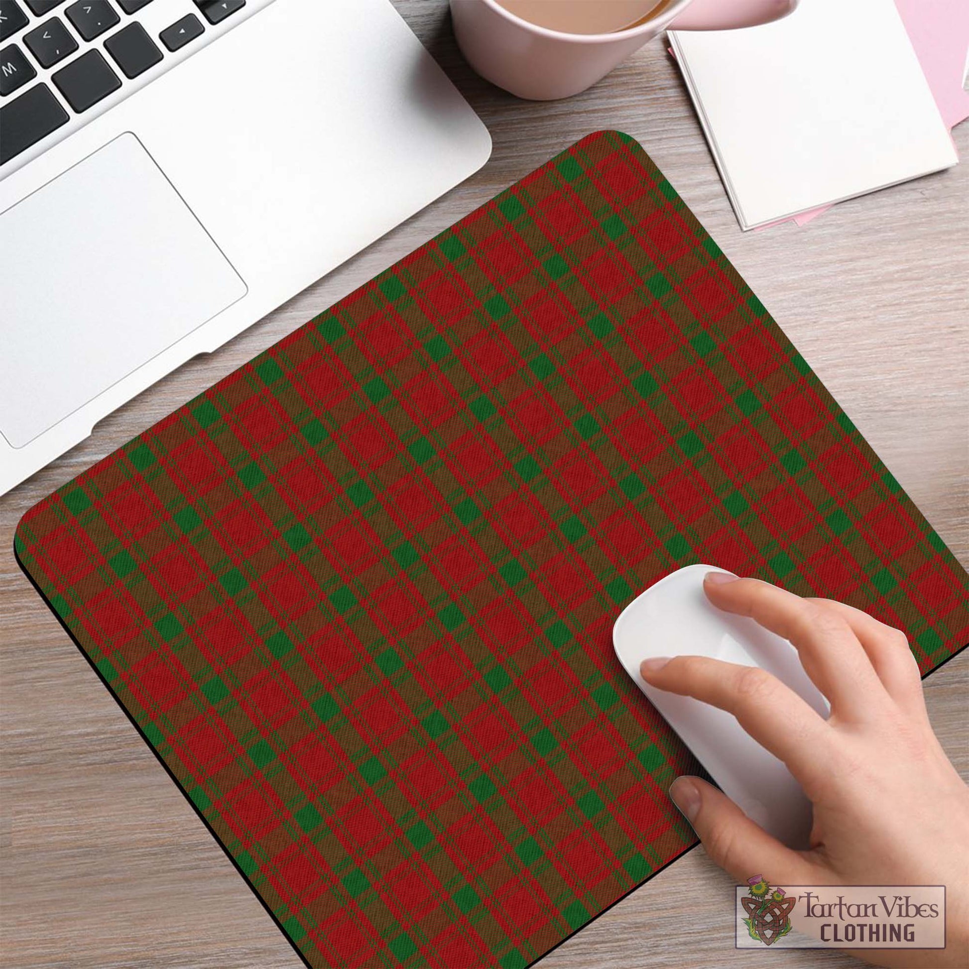 Tartan Vibes Clothing MacQuarrie Tartan Mouse Pad