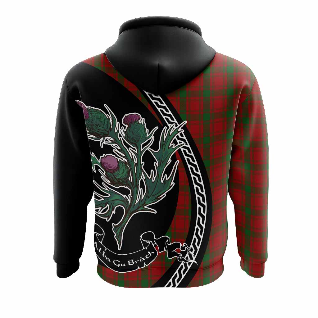 MacQuarrie (McQuarrie) Family Crest Tartan Hoodie Alba Thistle Inspired - Tartan Vibes Clothing