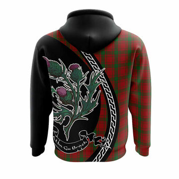 MacQuarrie (McQuarrie) Family Crest Tartan Hoodie Alba Thistle Inspired