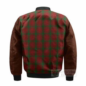 MacQuarrie (McQuarrie) Tartan Accent Bomber Jacket with Family Crest