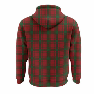 MacQuarrie (McQuarrie) Tartan Crest Hoodie Ferocious Lion Style