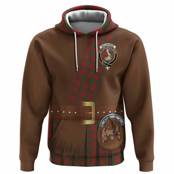 MacQuarrie (McQuarrie) Tartan Crest Hoodie Kilt Costume Style