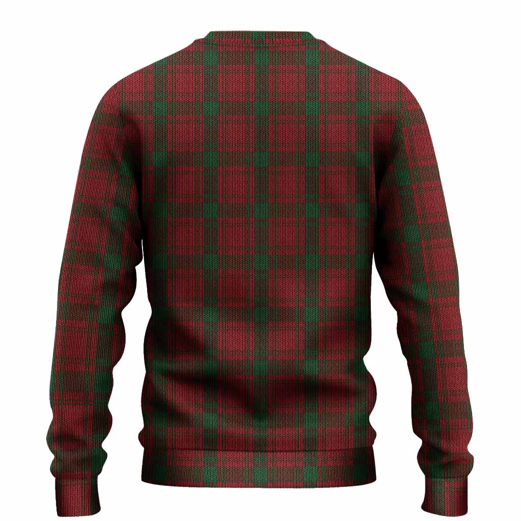 MacQuarrie (McQuarrie) Tartan Crest Knitted Sweater Ferocious Lion Style