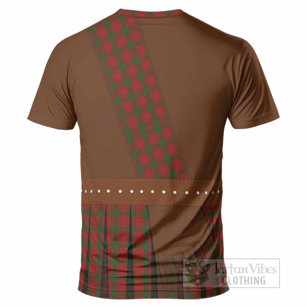 MacQuarrie (McQuarrie) Tartan Crest T-Shirt Kilt Costume Style