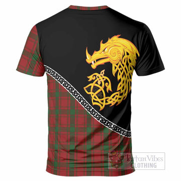 MacQuarrie (McQuarrie) Tartan Crest T-Shirt Legendary Dragon Knot Half Style