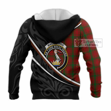 MacQuarrie (McQuarrie) Tartan Family Crest Knitted Hoodie Celtic Scottish Thistle Floral - Tartan Vibes Clothing