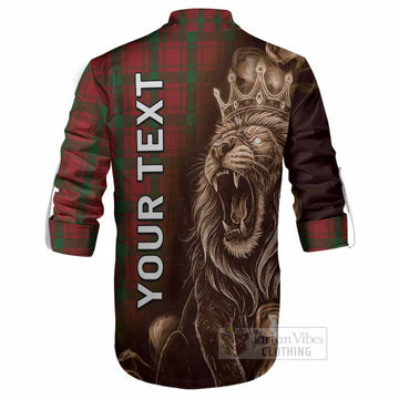 MacQuarrie (McQuarrie) Tartan Ghillie Shirt Roaring Lion Heritage