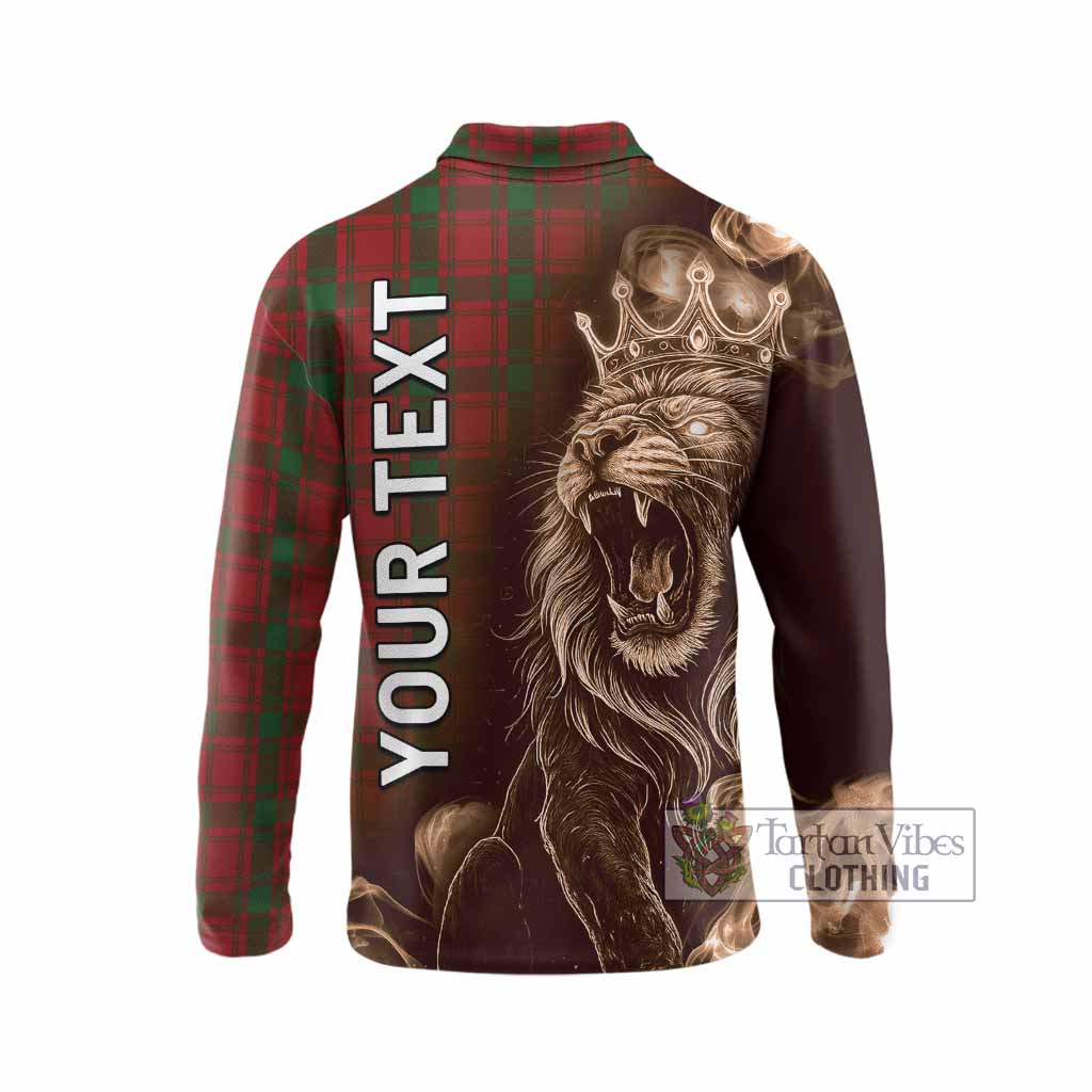 MacQuarrie (McQuarrie) Tartan Long Sleeve Polo Shirt Roaring Lion Heritage