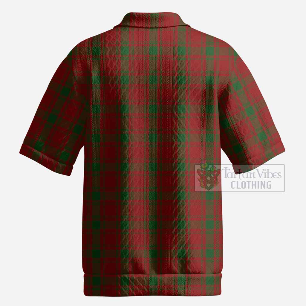 MacQuarrie (McQuarrie) Tartan Men’s Polo Sweater Top with Family Crest
