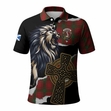 MacQuarrie (McQuarrie) Tartan Scottish Polo Shirt Lion Celtic Heritage