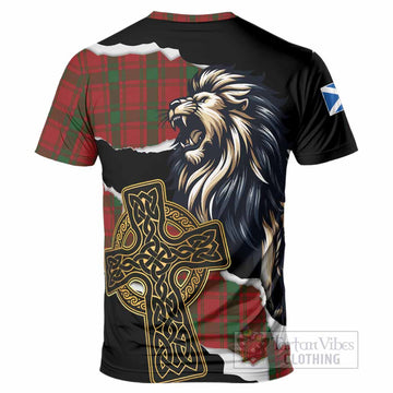 MacQuarrie (McQuarrie) Tartan Scottish T-Shirt Lion Celtic Heritage