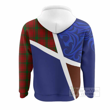 MacQuarrie (McQuarrie) The Scottish Football Crest Hoodie Lion-Tartan Army