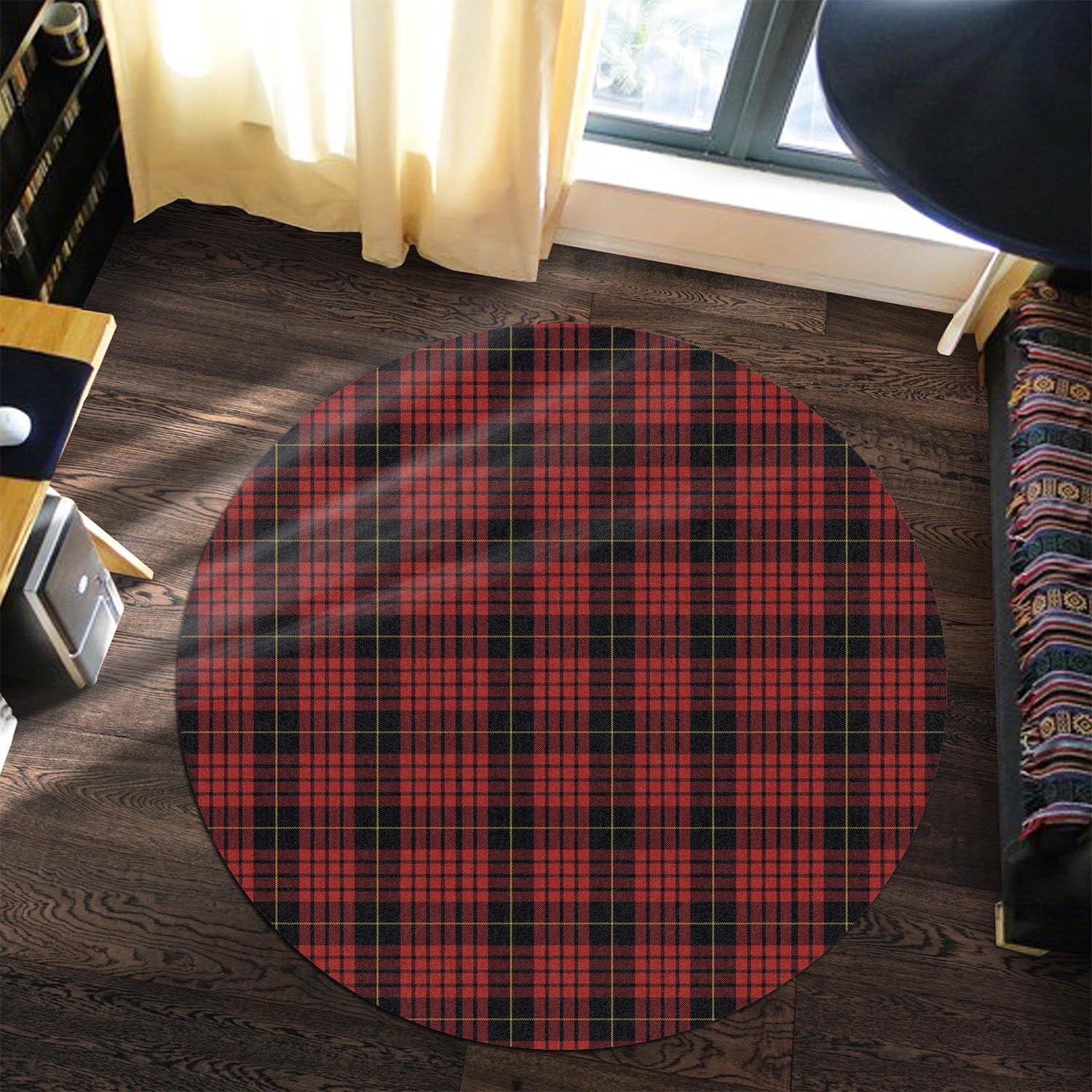 macqueen-tartan-round-rug