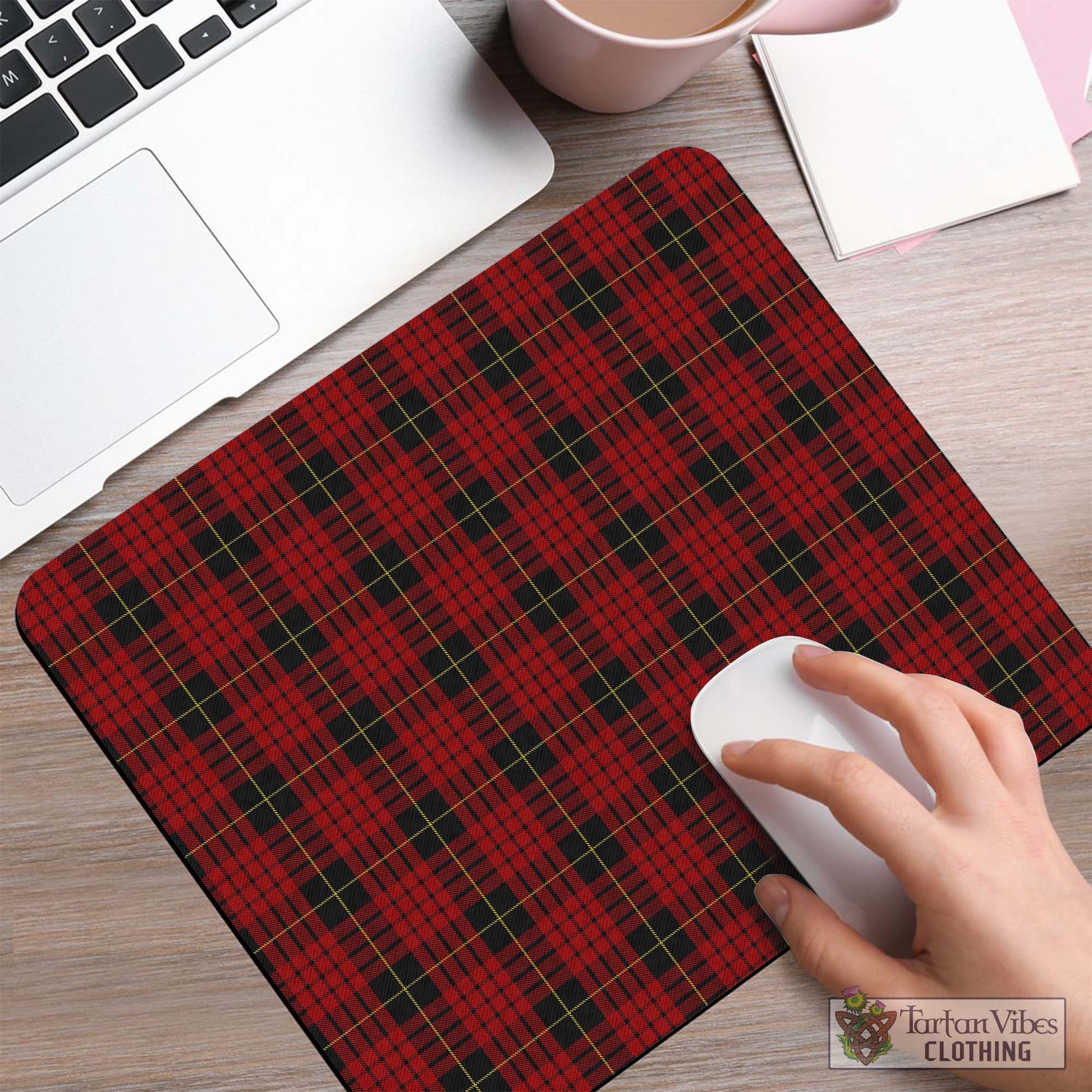 Tartan Vibes Clothing MacQueen Tartan Mouse Pad