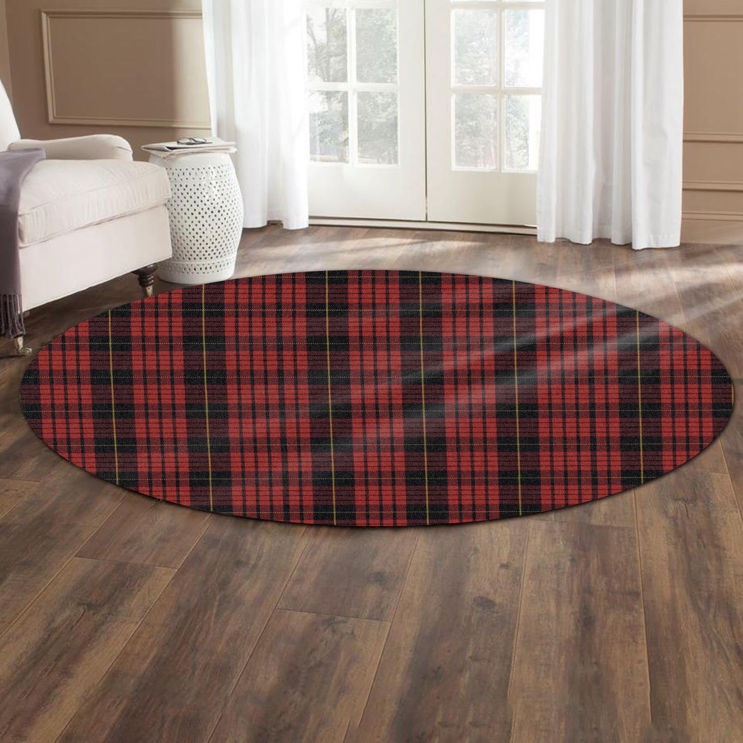 macqueen-tartan-round-rug