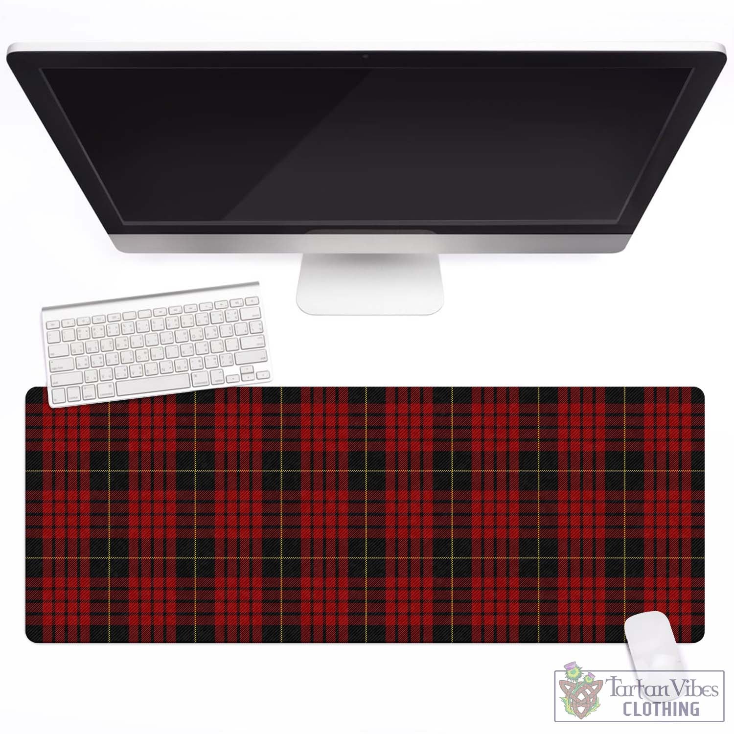 Tartan Vibes Clothing MacQueen Tartan Mouse Pad