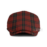 MacQueen (McQueen) Tartan Jeff Cap, Tartan Flat Cap Jeff Hat - Tartan Vibes Clothing