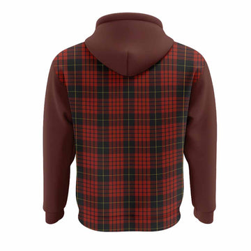 MacQueen (McQueen) Tartan Accent Hoodie with Family Crest