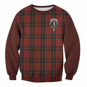 MacQueen (McQueen) Tartan Accent Sweatshirt with Family Crest
