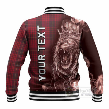 MacQueen (McQueen) Tartan Baseball Jacket Roaring Lion Heritage