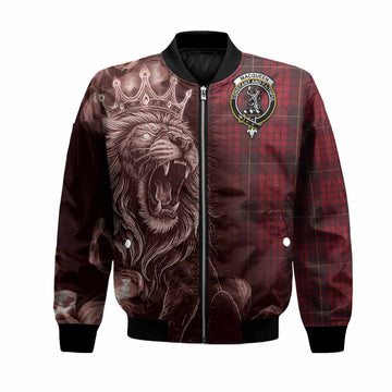 MacQueen (McQueen) Tartan Bomber Jacket Roaring Lion Heritage