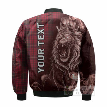 MacQueen (McQueen) Tartan Bomber Jacket Roaring Lion Heritage