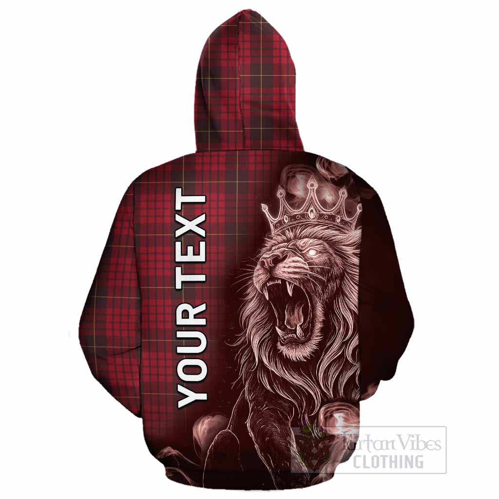 MacQueen (McQueen) Tartan Cotton Hoodie Roaring Lion Heritage