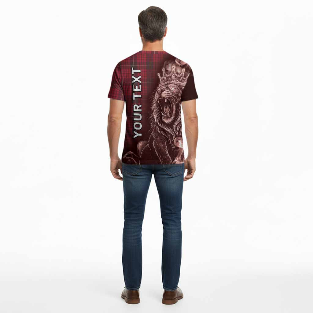 MacQueen (McQueen) Tartan Cotton T-shirt Roaring Lion Heritage