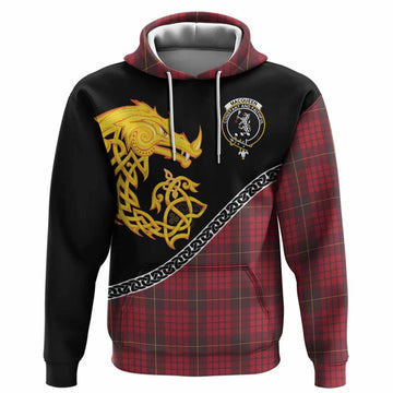 MacQueen (McQueen) Tartan Crest Hoodie Legendary Dragon Knot Half Style