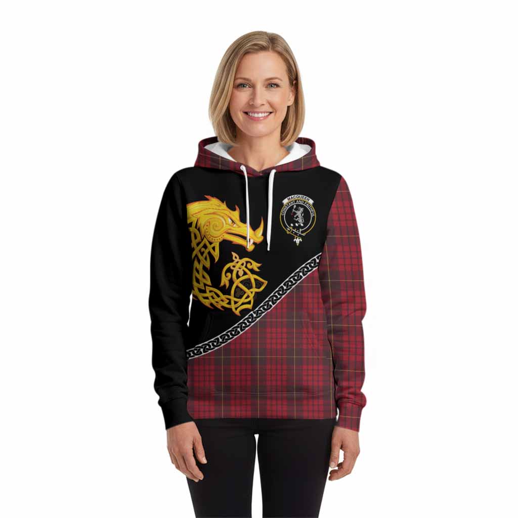 MacQueen (McQueen) Tartan Crest Hoodie Legendary Dragon Knot Half Style