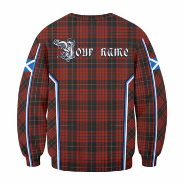 MacQueen (McQueen) Tartan Crest Sweatshirt Scotland Coat of Arm Flag Style