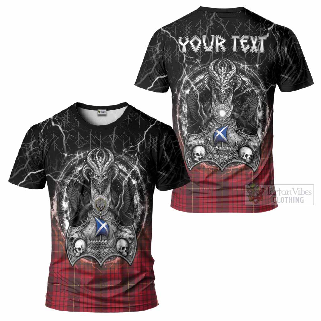 MacQueen (McQueen) Tartan Crest T-Shirt Celtic Odin's Raven Legacy