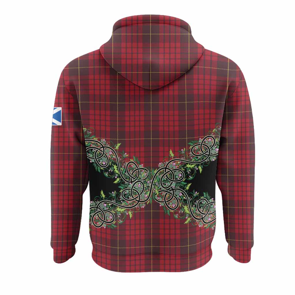 MacQueen (McQueen) Tartan Hoodie Thistle Scottish Spirit